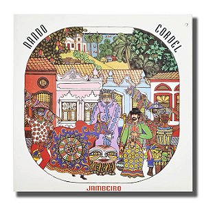 LP Nando Cordel - Jambeiro Disco de Vinil 1995 - Hm