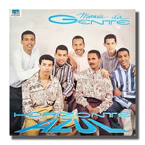 LP Mania Da Gente - Horizonte Azul Disco de Vinil 1993 - Hm
