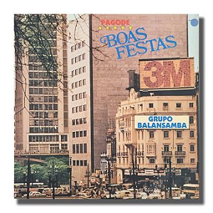 LP Grupo Balansamba Pagode Boas Festas Disco Vinil 1986 - Hm