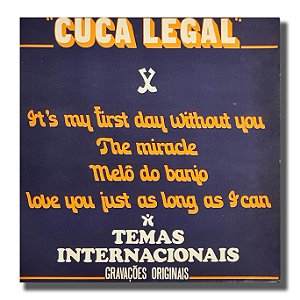 EP Compacto Novela Cuca Legal Internacional Vinil 1975 - Hm