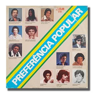 LP Preferência Popular Disco de Vinil 1981 Carmen Silva - Hm