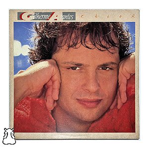 LP Guilherme Arantes - Calor - Disco Vinil 1986 Encarte - Hm