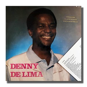 LP Denny De Lima Céu Da Boca Vinil Amostra 1987 Encarte - Hm