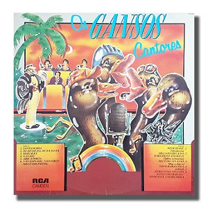LP Os Gansos Cantores Santa Maria Vinil Amostra 1982 - Hm