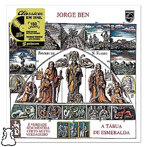 LP Jorge Ben - A Tábua De Esmeralda Polysom Vinil Novo - Hm