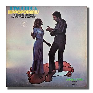 LP Discoteca Hippopotamus Vol. 3 Disco de Vinil 1976 - Hm