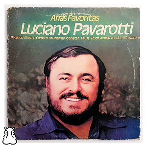 LP Luciano Pavarotti - Arias Favoritas Vinil Importado - Hm