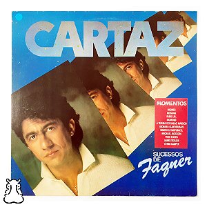 LP Fagner - Cartaz - Sucessos de Fagner - Vinil 1984 - Hm