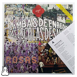 LP Samba Enredo Carnaval 1991 Grupo Especial SP - Vinil - Hm