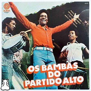 LP Os Bambas do Partido Alto - Disco Vinil Amostra 1978 - Hm