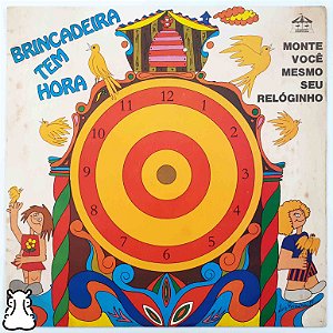 LP Brincadeira Tem Hora Disco de Vinil Cor de Rosa 1975 - Hm