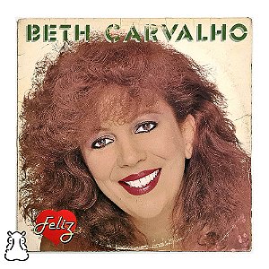LP Beth Carvalho - Coração Feliz Vinil Amostra Encarte - Hm