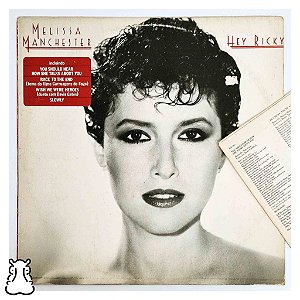 LP Melissa Manchester - Hey Ricky - Disco Vinil Encarte - Hm