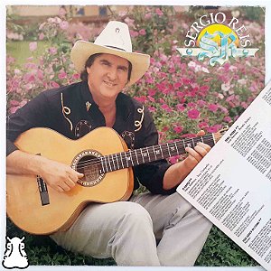 LP Sérgio Reis O Rapto Disco Vinil Amostra 1991 Encarte - Hm