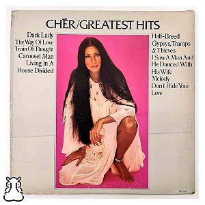 LP Cher - Greatest Hits - Disco Vinil 1973 - Importado - Hm