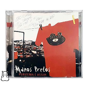 CD Manos Pretos - Periferia É Assim - Autografado - Hm