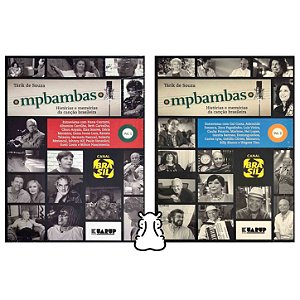 Livros - mpbambas Volumes 1 e 2 - LP Tárik De Sousa - Hm