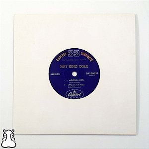 EP Compacto Nat King Cole - Andorinha Preta Disco Vinil - Hm