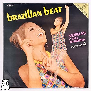 LP Meireles e Orquestra Brazilian Beat Vol 4 Vinil 1969 - Hm