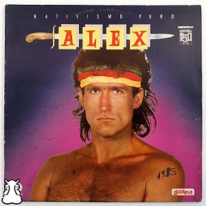 LP Alex - Nativismo Puro - Disco de Vinil 1985 Leia - Hm