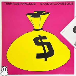 LP Teenage Fanclub - Bandwagonesque Vinil Amostra 1991 - Hm