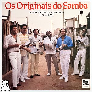 LP Originais do Samba Malandragem Em Greve Vinil 1987 - Hm