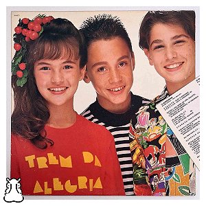 LP Trem da Alegria - 1991 - O Lobisomem - Vinil Encarte - Hm