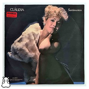 LP Cláudia - Sentimentos - Disco de Vinil 1986 - Hm