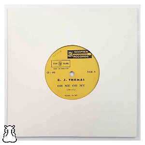 Compacto BJ Thomas - Oh Me Oh My - Disco Vinil - 1970 - Hm