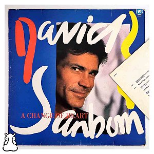 LP David Sanborn - A Change Of Heart Vinil 1987 Encarte - Hm
