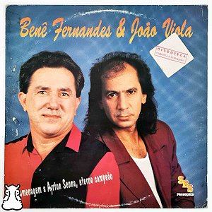 LP Benê Fernandes e João Viola Ayrton Senna Vinil Leia - Hm