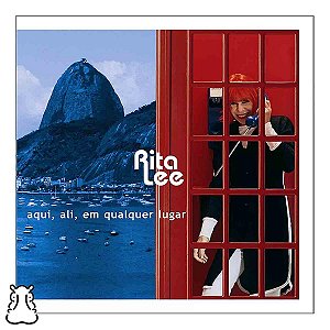 LP Rita Lee - Aqui Ali Em Qualquer Lugar - Vinil - Novo - Hm