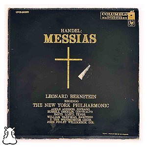 LP Handel - Leonard Bernstein - Messias - Duplo - Vinil - Hm