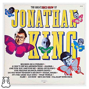 LP Jonathan King - The Great Disco Show - Vinil Amostra - Hm