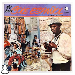LP Nat King Cole - Español - Canta Boleros - Vinil 1972 - Hm