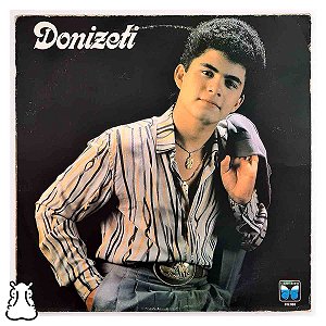 LP Donizeti - 1988 - Não Me Diga Adeus - Disco de Vinil - Hm