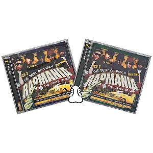 2 CDs Rapmania The Best Of Black Roots Of Rap Vol 1 e 2 - Hm