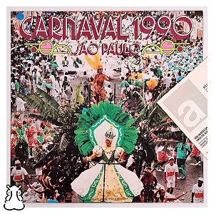 LP Sambas de Enredo SP - Carnaval 1990 - Vinil Amostra - Hm