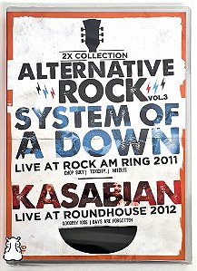 DVD System Of A Down And Kasabian Alternative Rock Novo - Hm