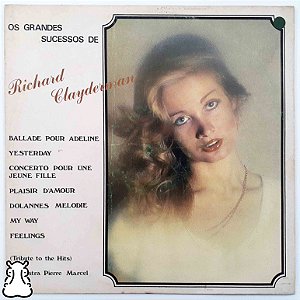 LP Os grandes Sucessos de Richard Clayderman - Vinil - Hm