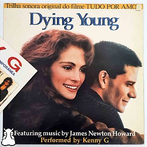 LP Trilha Filme Dying Young Disco de Vinil 1991 Encarte - Hm