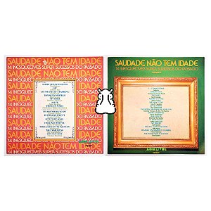 2 LPs Saudade Não Tem Idade Vol 1 e 2 - Disco de Vinil - Hm