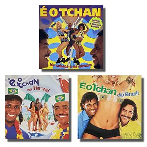 3 CDs É o Tchan No Hawaí - Do Brasil - Cintura e Cabeça - Hm