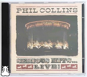 CD Phil Collins - Serious Hits Live - 1990 - Hm