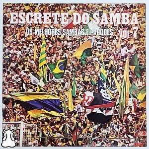 LP Escrete do Samba Sambas e Pagodes Vol. 7 Vinil 1986 - Hm