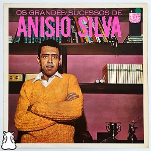 LP Os Grandes Sucessos de Anísio Silva Disco Vinil 1974 - Hm