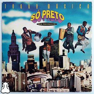 LP Só Preto Sem Preconceito - Toque Mágico - Vinil 1993 - Hm