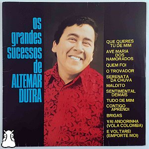 LP Altemar Dutra - Os Grandes Sucessos - EMI Vinil Leia - Hm