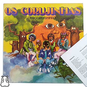 LP Os Corujinhas Procura de Um Amigo Vinil 1978 Encarte - Hm