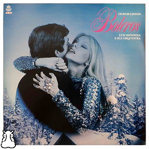 LP Luiz Mendoza Mais Lindos Boleros Vinil Amostra 1988 - Hm
